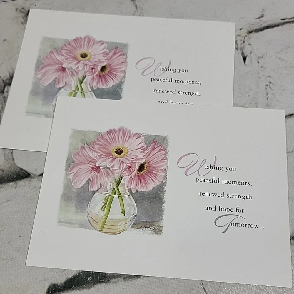 New Greeting Cards Notecards Lot Of 10 In 5 Styles Blank Susan G Komen Floral